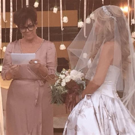 kris jenner daughters wedding